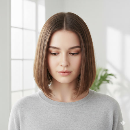 Woman with fine hair - Hair Care Canada