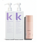 Two Kevin Murphy bottles with a pink bottle on a white background - Hair Care Canada
