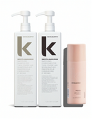 Kevin Murphy hair care products including shampoo, conditioner, and serum on a white background - Hair Care Canada