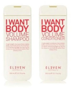 I Want Body Shampoo and Conditioner 300ML Eleven Australia -Hair Care Canada