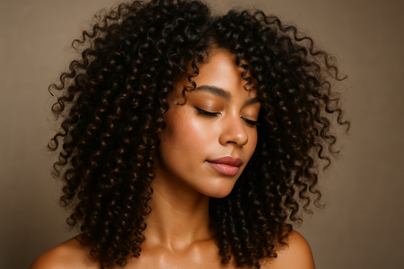 curly hair