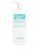 Shampoo bottle labeled 'Hydrate My Hair Moisture Shampoo' by Eleven Australia on a white background - hair Care Canada