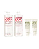 Eleven Australia I Want Body Shampoo & Conditioner Duo (960ML Each) – Volumizing professional hair care | Hair Care Canada