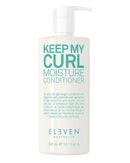 Conditioner bottle labeled 'Keep My Curl Moisture Conditioner' by Eleven Australia on a white background - hair Care Canada