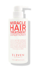 Miracle Hair Treatment Conditioner bottle with pump on a white - Hair Care Canada