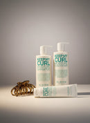 Hair Care Canada Eleven Australia Keep My Curl Kit: shampoo, conditioner, styling cream, and claw clip for anti-frizz curl enhancement.