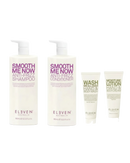 Hair Care Canada: Eleven Australia Smooth Me Now anti-frizz shampoo and conditioner duo with bonus hand and body wash and lotion.
