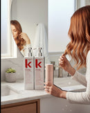 Hair Care Canada Kevin Murphy Everlasting Colour Wash & Rinse litre duo with pH sealing technology for color protection. Includes bonus Doo Over spray.