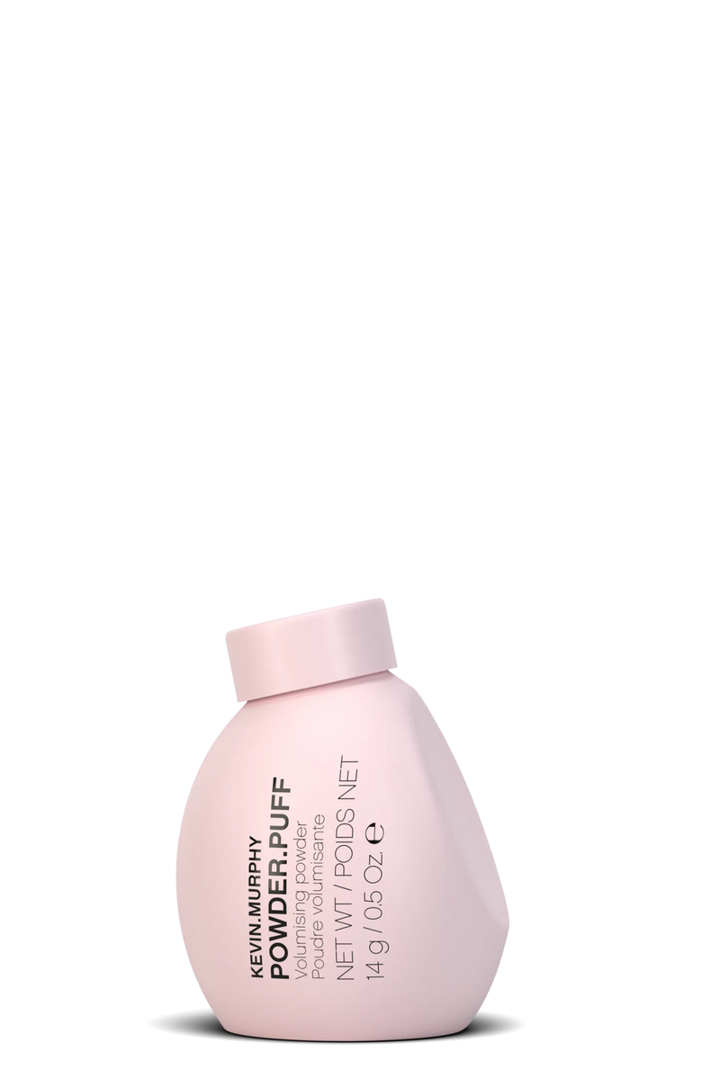 Pink bottle of Kevin Murphy Powder Puff on a white background - Hair Care Canada 