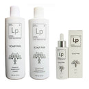 Set of LP Scalp Phix hair care products on a white background - Hair Care Canada