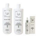 Set of LP Scalp Phix hair care products on a white background - Hair Care Canada