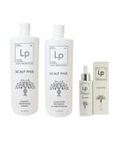 Set of LP Scalp Phix hair care products on a white background - Hair Care Canada